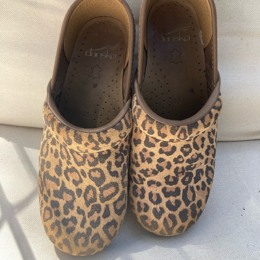 Dansko Animal Print Clogs